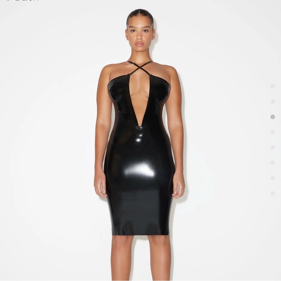 Khy Latex Dress - Picture 1 of 3